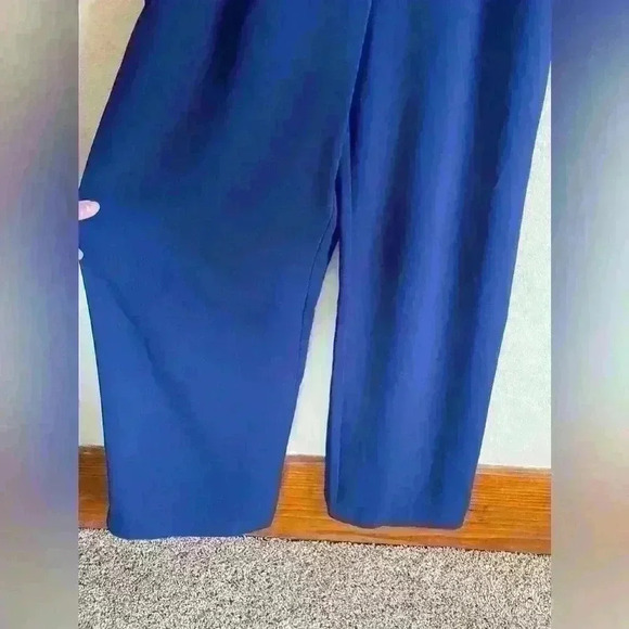 Anthropologie The Essential Jumpsuit Blue Size 2 - Picture 6 of 10